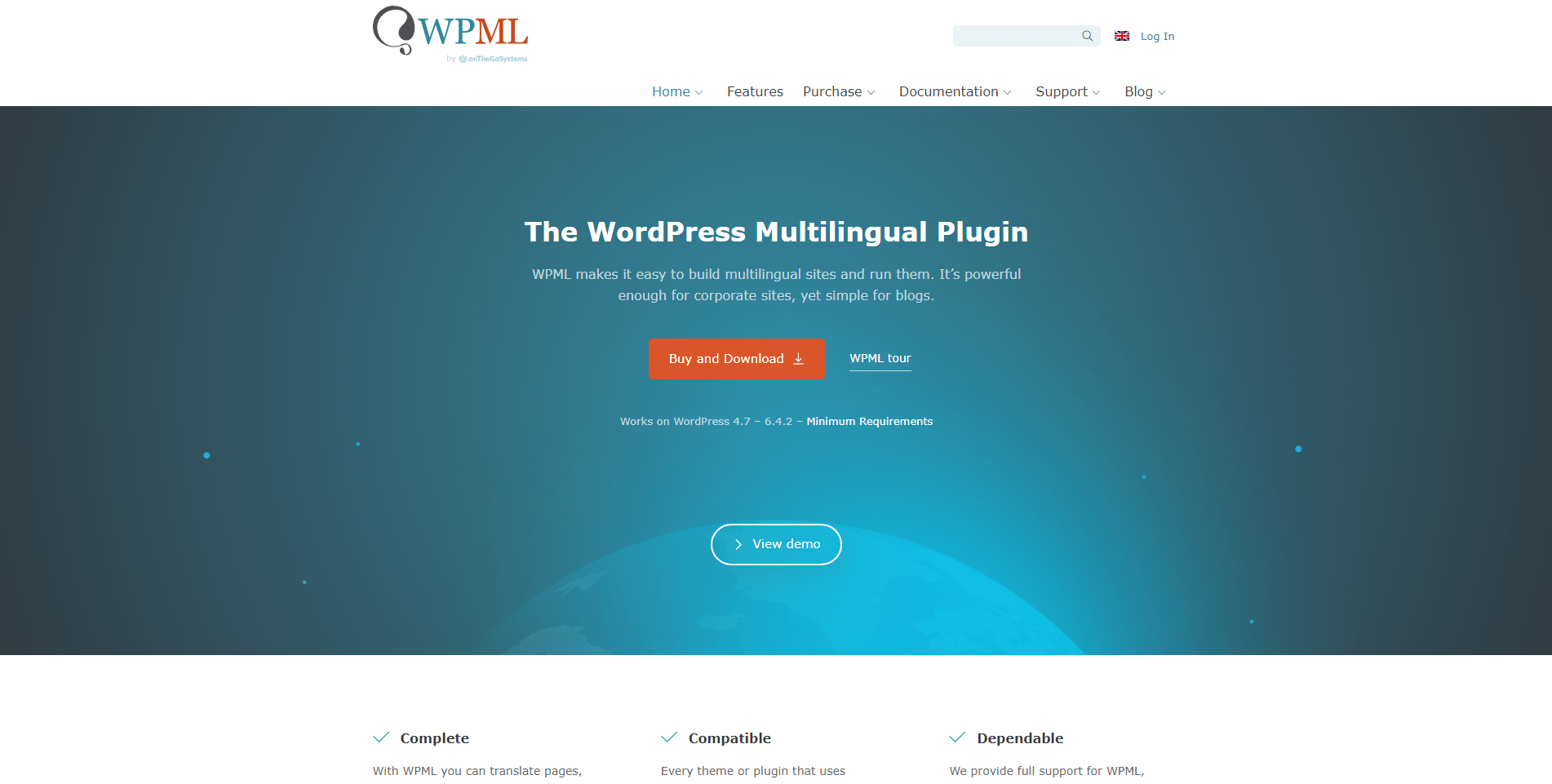افزونه چند زبانه WPML